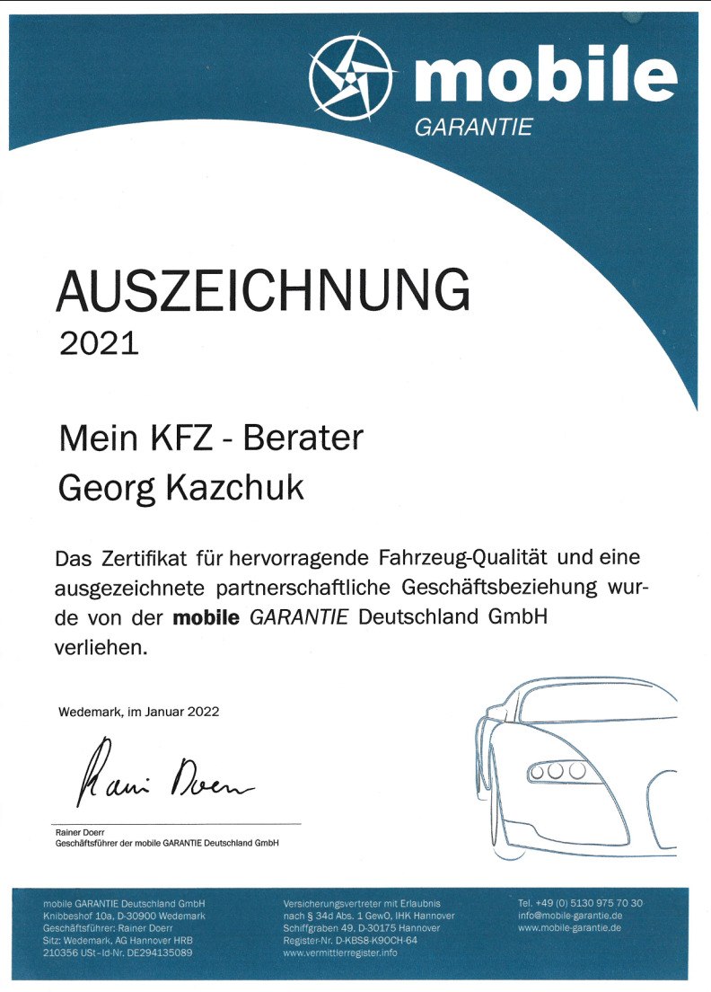 Fachzertifikat